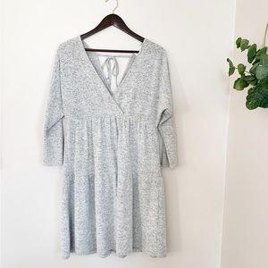 Harper Heritage gray sweater dress